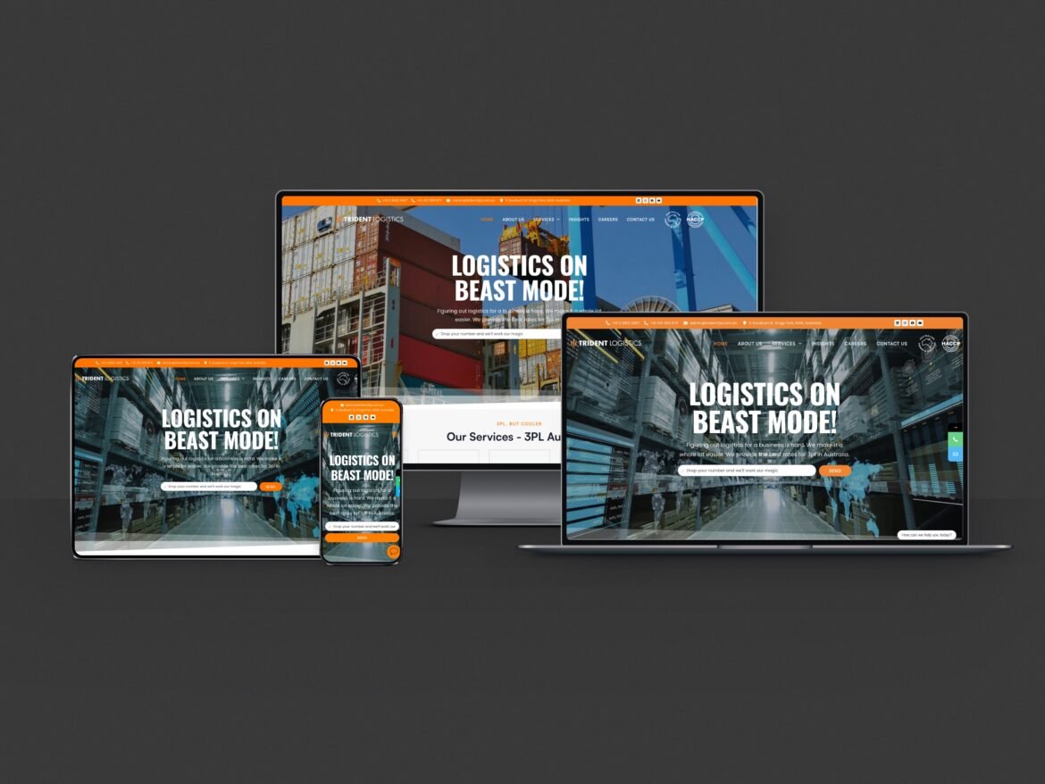 Website, SEO, Copywriting and Social Media for Trident 3PL