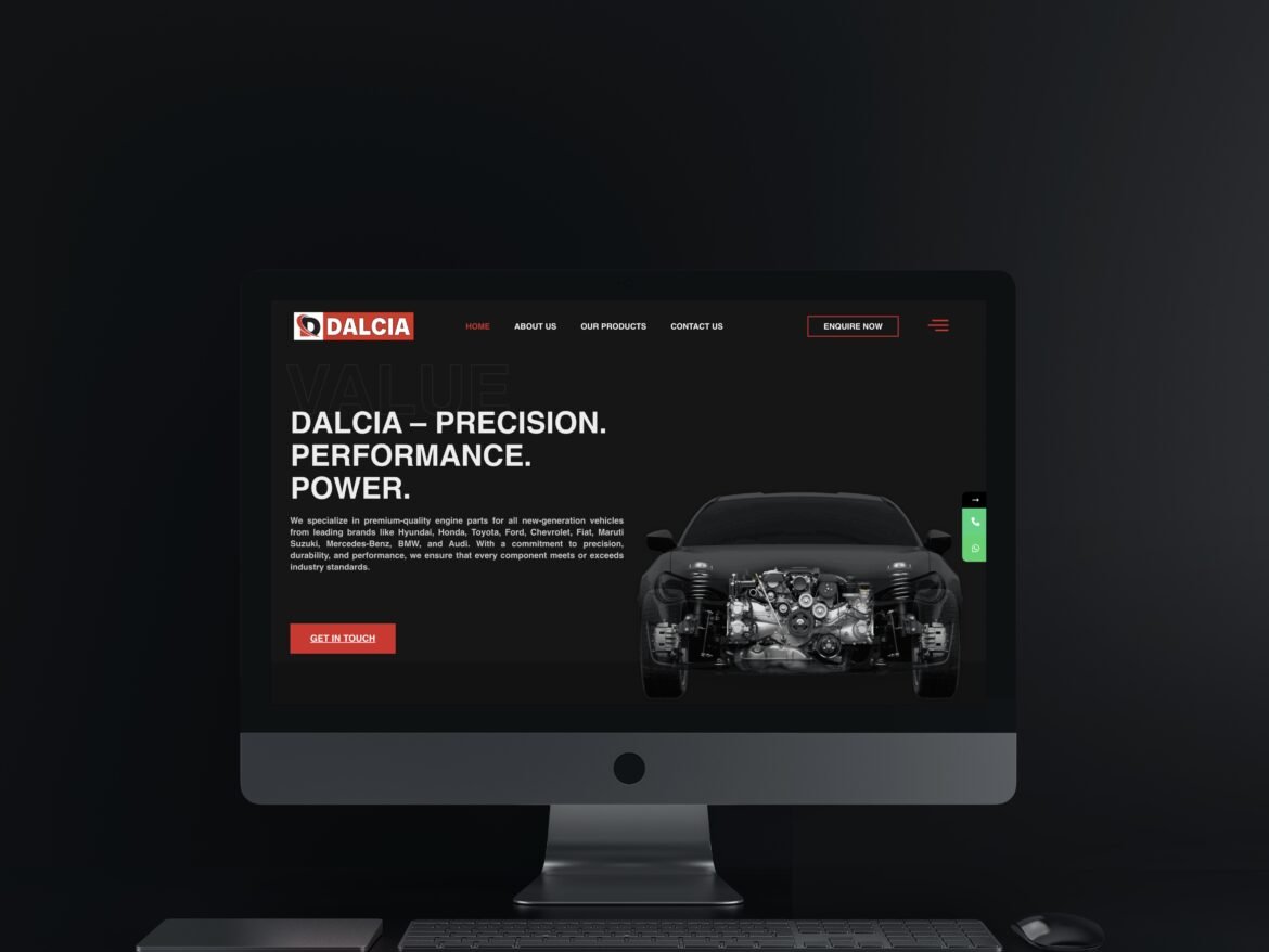 Website Design & Development for Dalcia