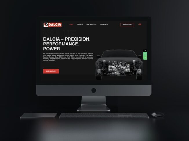 Website Design & Development for Dalcia