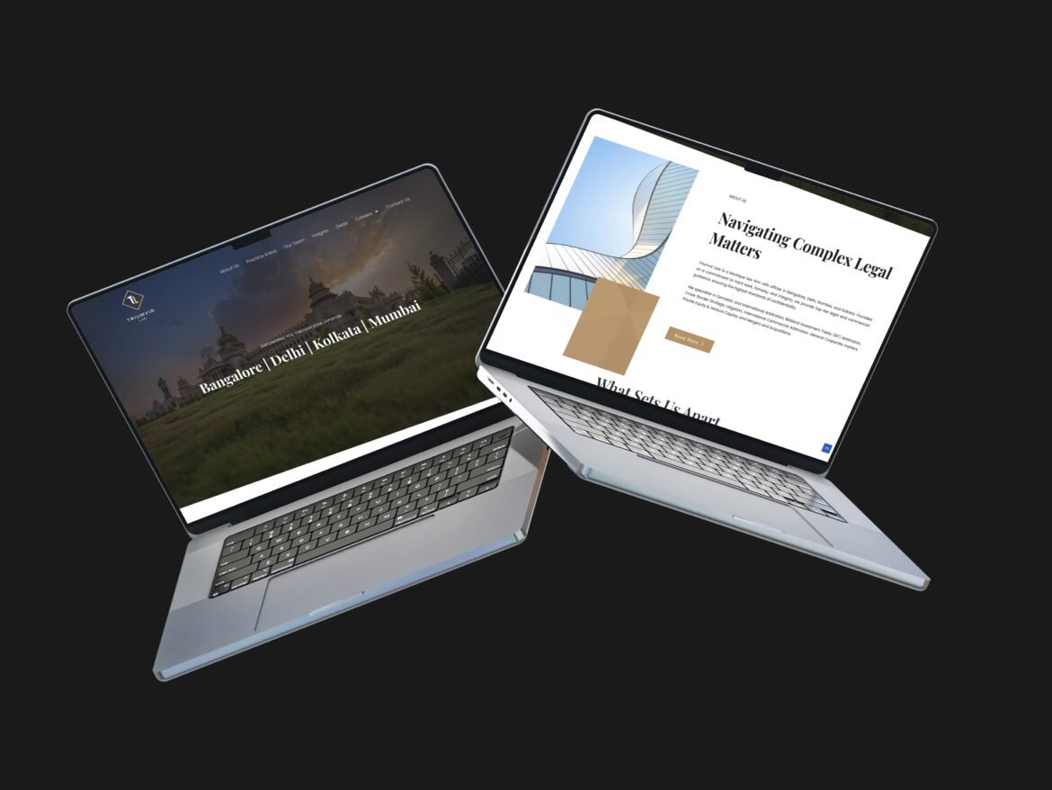 Website Design & Development for Triumvir Law