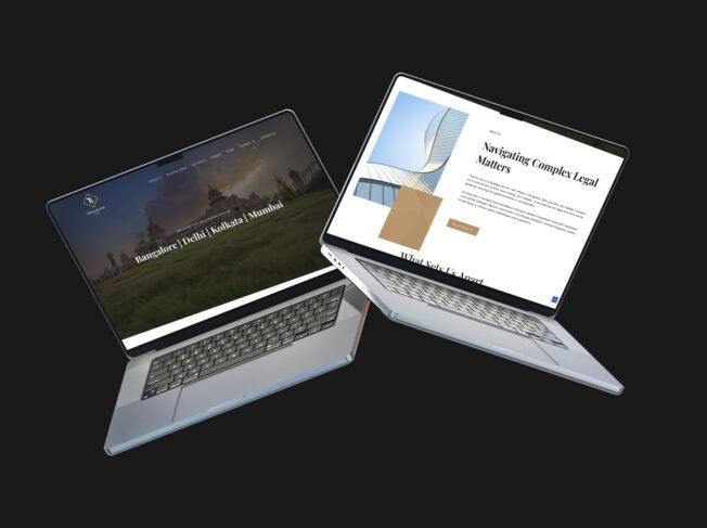Website Design & Development for Triumvir Law